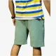 Men's Olive Green Textured Casual Shorts | Regular Fit Everyday Comfort